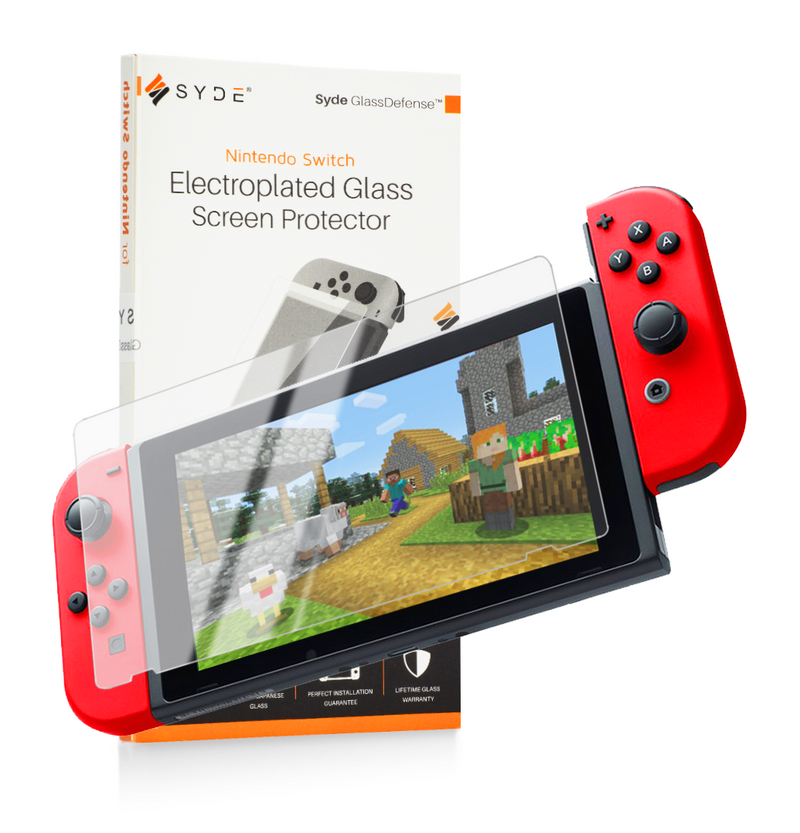 Nintendo Switch Glass Screen Protector Syde GlassDefense