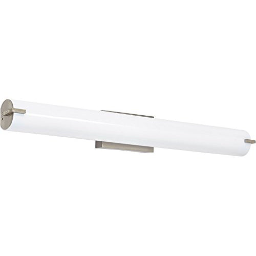 Hamilton Hills Modern Frosted Bathroom Vanity Light 3000k Warm White Brushed